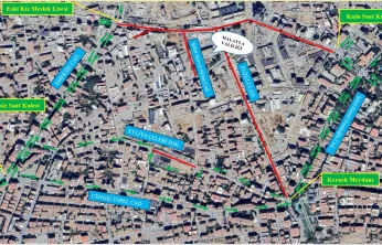 İnönü Caddesi Altyapı Çalışmaları Nedeniyle Trafiğe Kapatılıyor