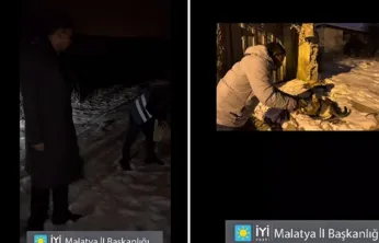 İYİ Parti Malatya İl Başkanlığı'ndan Can Dostlar İçin Örnek Davranış