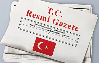 Kabinede görev değişimi Resmi Gazete'de