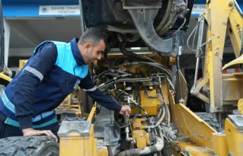 Kar Yağışı Uyarısı Sonrası Battalgazi'de 230 Personel Görev Başında