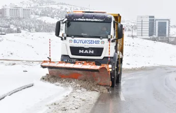 Kar Yağışına Karşı Malatya'da Tam Koordinasyon
