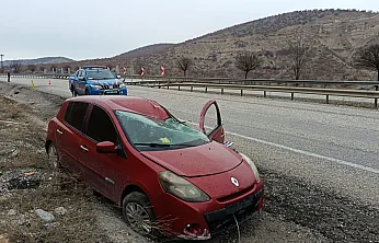 Kaygan Yol Kazası: Doğanşehir'de 1 Kişi Yaralandı