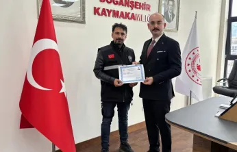 Kaymakam Sungur'dan Jandarma ve Emniyete Takdir