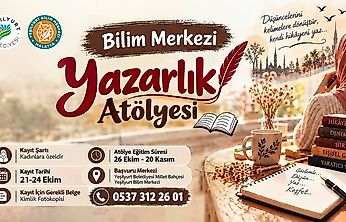'Kendi Hikâyeni Yaz!' Yeşilyurt'ta Kadınlar İçin Yeni Atölye