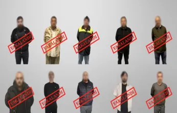 Kırmızı bültenle ve ulusal düzeyde aranan 10 şahıs Türkiye'ye getirildi