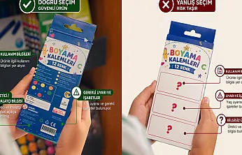 Kırtasiye Alışverişinde Güvenli Ürün Uyarısı