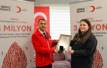 Kızılay 3 milyon kan bağışı hedefine ulaştı