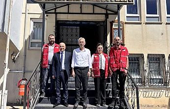 Kızılay Heyetinden Başkan Cömertoğlu'na Ziyaret
