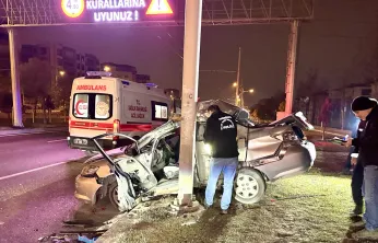 Malatya çevreyolunda feci kaza: Genç yolcu hayatını kaybetti