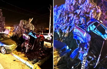 Malatya'da 3 aracın karıştığı zincirleme trafik kazasında 6 kişi yaralandı