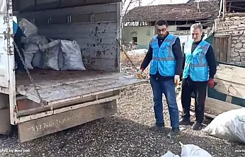 Malatya'da 64 Aileye 16 Ton Kömür Yardımı