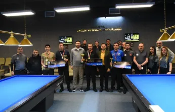 Malatya'da Bilardo Rüzgârı: 68 Sporcu Yeşilyurt'ta Kıyasıya Yarıştı