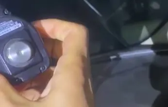 Malatya'da çakarlı araç kullanan sürücüye ceza