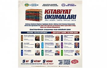Malatya'da Gençler İçin 9 Aylık Kitap ve Düşünce Yolculuğu