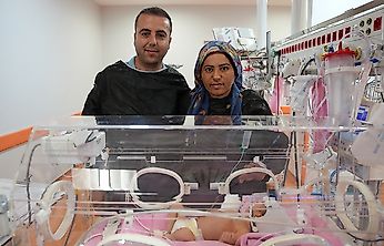 Malatya'da İlk Tüp Bebek Denemesinde İkiz Bebek Sevinci