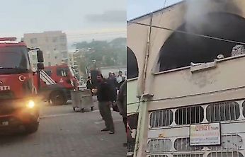 Malatya'da iş yeri alev aldı, yangın kontrol altına alındı