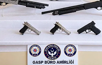 Malatya'da iş yeri kurşunlama olaylarına yönelik operasyonda 5 tutuklama