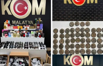 Malatya'da Kaçakçılık Operasyonu: Tarihi Eser Sikkeler Ele Geçirildi
