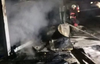 Malatya'da Konteyner Yangını!