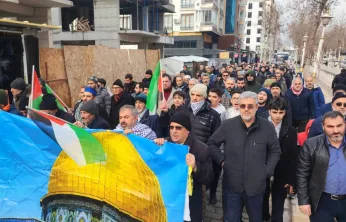 Malatya'da Kudüs İçin Yürüyüş: 'Mescid-i Aksa Ümmetin Emanetidir'