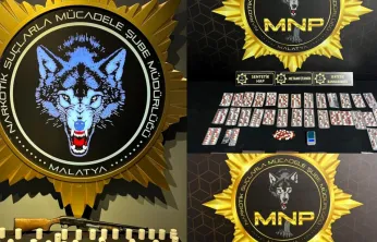 Malatya'da Narkotik Operasyonu: Binlerce Hap, Silah ve Tutuklamalar
