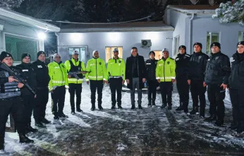 Malatya Emniyetinden Trafik Personeline Yeni Yıl Ziyareti