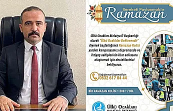 Malatya Ülkü Ocakları'ndan İhtiyaç Sahiplerine Ramazan Kolisi Desteği