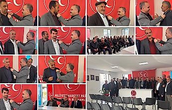 Mamsur Aşireti Mensuplarına Üç Hilal Rozeti Takıldı