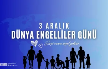 Mehmet Ercan'dan Dünya Engelliler Günü Açıklamas