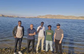 Müslüman Olan Ahmet Kung Mala, Rehberini Elazığ'da Ziyaret Etti