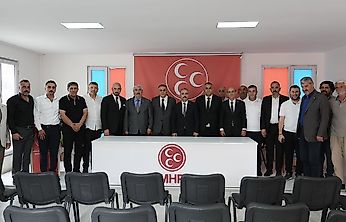 Oğuzhan Ata Sadıkoğlu'ndan MHP yönetimine ziyaret