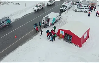 Olası Çığ Felaketine Karşı Malatya'da Gerçeğini Aratmayan Tatbikat