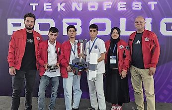 Pütürgeli Öğrenciler TEKNOFEST'te Türkiye Dördüncüsü Oldu
