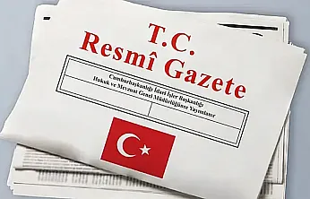 Resmi Gazete'de Bugün