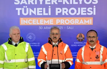 Sarıyer–Kilyos Tüneli'nde %76'lık ilerleme: 2026'da açılıyor