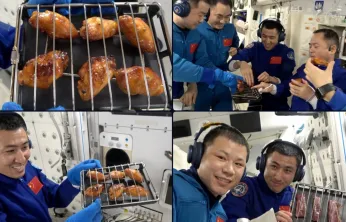 Shenzhou-20 ve Shenzhou-21 Mürettebatı Uzayda İlk Kez Barbekü Keyfi Yaptı