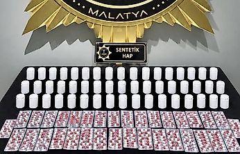 Sokak Satıcılarına Darbe: Malatya'da 3 Bin 601 Sentetik Hap Ele Geçirildi