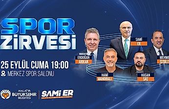 Sporun Zirvesi Malatya'da: Ünlü İsimler Gençlerle Buluşacak