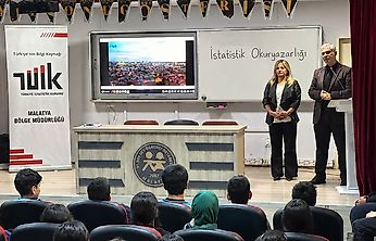 TÜİK'ten Malatya'da Öğrencilere İstatistik Okuryazarlığı Semineri
