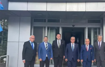 TÜMKON dan DSP Genel Başkanı Aksakala ziyaret