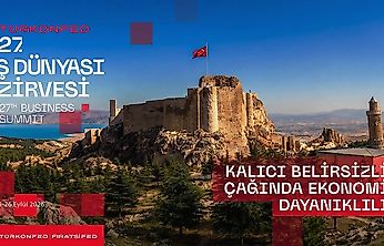 TÜRKONFED'in 27. İş Dünyası Zirvesi Elazığ'da Toplanıyor
