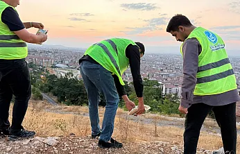 Ülkü Ocakları Malatya'dan Anlamlı Mesaj: 'Kuşlar Aç Kaldı Demesinler'
