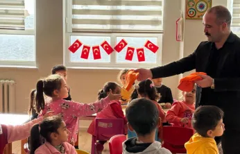 Ülkü Ocakları Malatya İl Başkanlığı'ndan Şehit Kenan Çetin Okulu'na Ziyaret