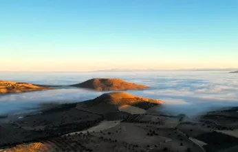 Yazıhan'da Kartpostallık Manzara Oluştu