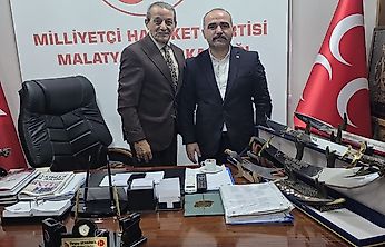 Yerli ve Milli Parti'den MHP Malatya İl Başkanı Şengönül'e ziyaret