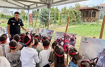 Yeşilyurt Belediyesi Erdem Okulu Öğrencileri, Malatya İtfaiyesini Ziyaret Etti