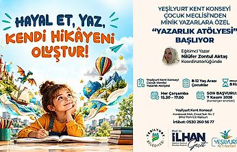 Yeşilyurt'ta Çocukların Yaratıcılığını Geliştirecek Yazarlık Atölyesi