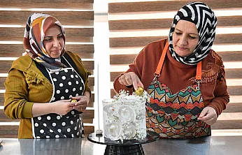 Yeşilyurt'ta Meslek Edindirme Kurslarına Yoğun İlgi