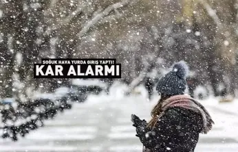 Yılın Son Gününde Kar Alarmı: 4 İlde Yoğun Yağış Bekleniyor