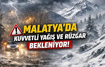 Yüksek Kesimlere Kar, Kent Merkezine Sağanak Geliyor